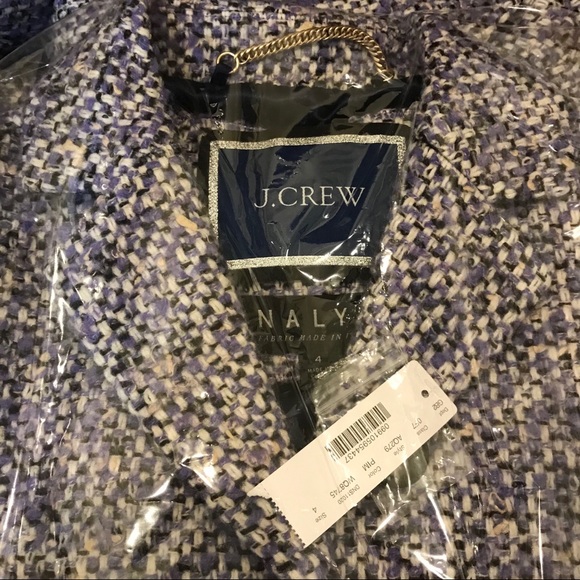 J. Crew Lady coat in Italian tweed 00 0 2 4 6 - Picture 6 of 9
